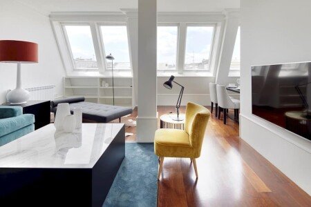 Wohnung 2 Schlafzimmer, mit Klimaanlage