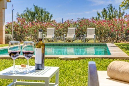Villa 3 chambres, avec piscine