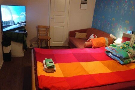 Appartement 1 chambre, avec jardin