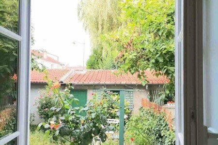 Appartement 1 chambre, avec jardin