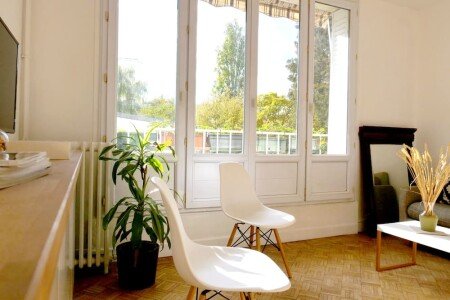 Appartement cozy, 3 chambres, avec jacuzzi