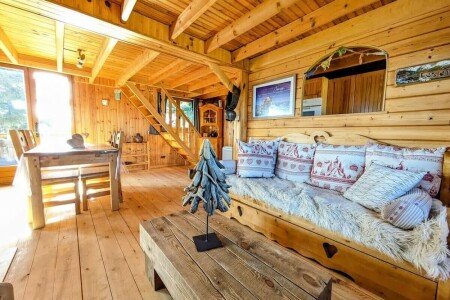 Chalet 1 chambre, avec jardin