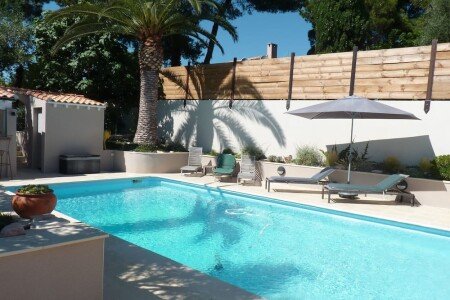 Villa tout confort, 5 chambres, avec piscine