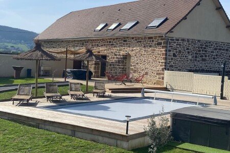 Maison chic, 4 chambres, avec jacuzzi