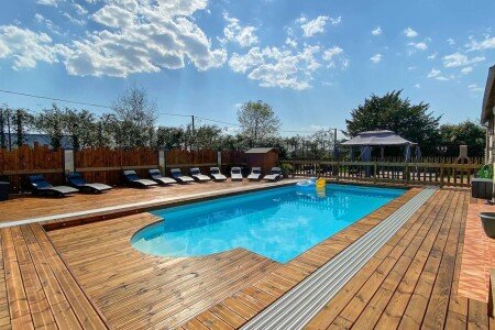 Gîte 3 chambres, avec piscine