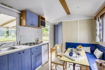 Mobil home 2 chambres, avec wifi