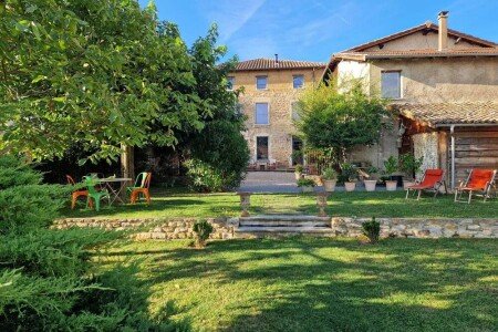 Gîte de charme, 8 chambres, avec piscine