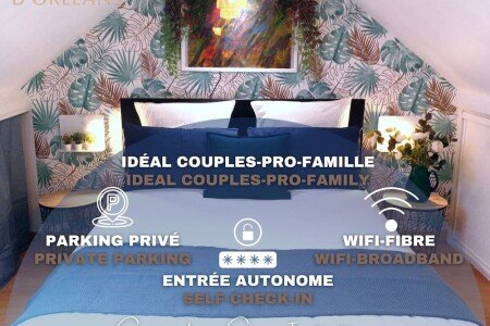 Duplex bien-être, 1 chambre, avec jacuzzi