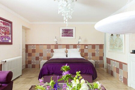 Bed and breakfast design, 1 chambre, avec jardin