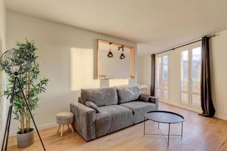 Appartement 1 chambre, avec jardin