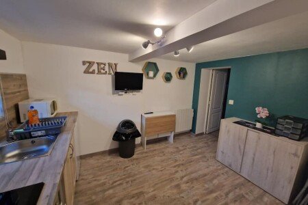 Gîte cozy, 2 voyageurs, avec wifi