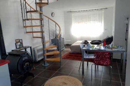 Maison tout confort, 1 chambre, avec piscine