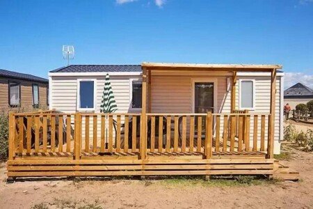 Mobil home 1 chambre, avec piscine