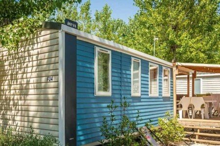 Mobil home d'exception, 3 chambres, avec piscine