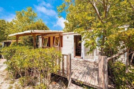 Mobil home 1 chambre, avec piscine