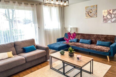 Gîte 2 chambres, avec jardin