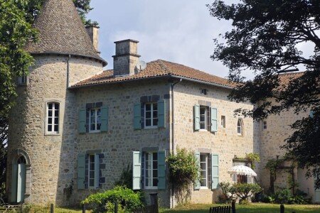 Manoir authentique, 5 chambres, avec piscine