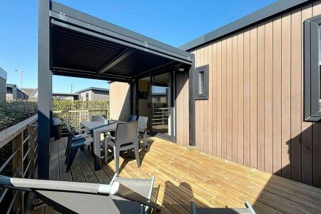 Mobil home tout confort, 3 chambres, avec piscine