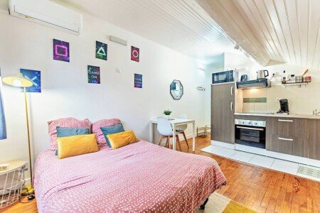 Gîte cozy, 1 chambre, avec climatisation