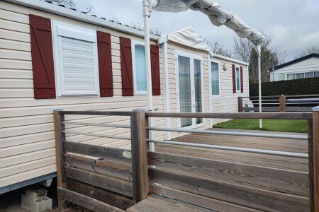 Mobil home 3 chambres, avec climatisation