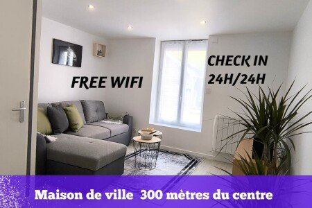 Gîte cozy, 2 chambres, avec wifi