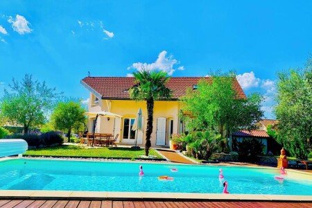 Villa 4 chambres, avec piscine