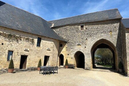 Château 1 chambre, avec jardin