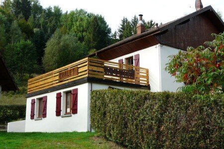 Chalet 2 chambres, avec jardin