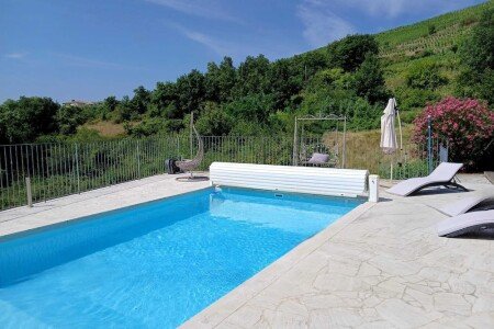 Gîte design, 6 chambres, avec piscine