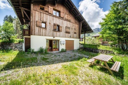 Chalet 3 chambres, avec jardin