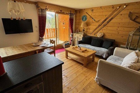 Chalet 2 chambres, avec jardin