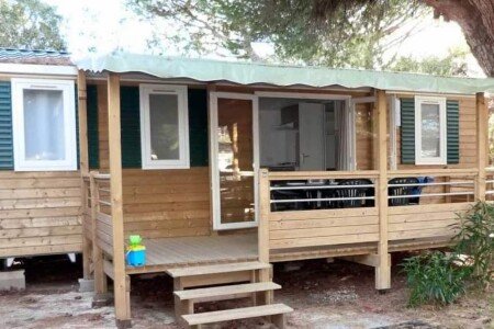 Mobil home dans un cadre idyllique, 3 chambres, avec wifi