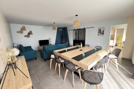 Gîte 6 chambres, avec jardin