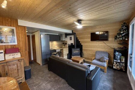 Chalet 3 chambres, avec cheminée