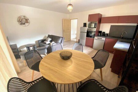 Appartement design, 2 chambres, avec wifi