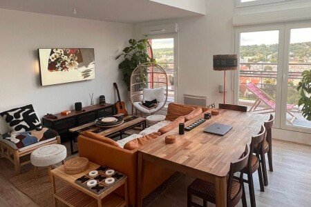 Duplex tout confort, 4 chambres, avec jacuzzi