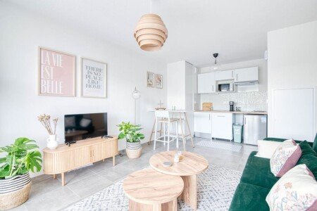 T2 1 chambre, avec wifi