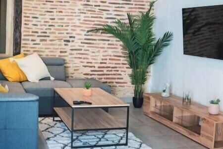 Gîte cozy, 3 chambres, avec piscine