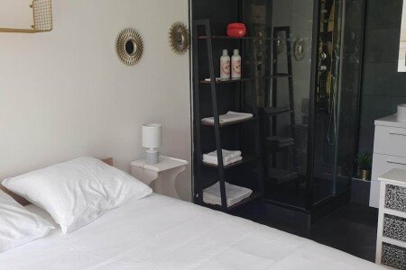 Appartement 1 chambre, avec jardin