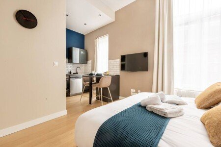 Studio de standing avec cuisine équipée