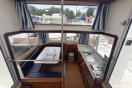 Bateau 2 chambres, avec parking