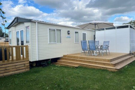 Mobil home 2 chambres, avec wifi