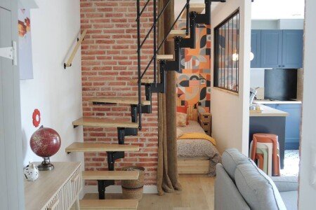 Maison 2 chambres, avec jardin