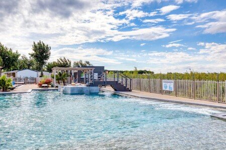 Mobil home bien-être, 3 chambres, avec jacuzzi