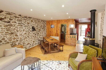 Maison authentique, 1 chambre, avec cheminée