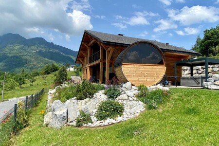 Chalet 4 chambres, avec jacuzzi
