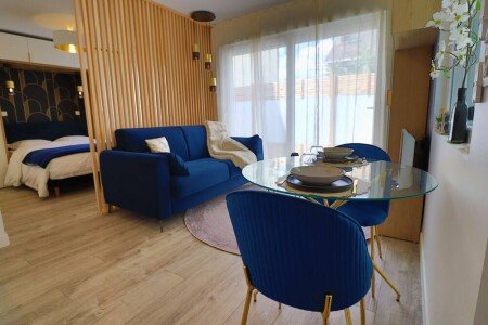 Studio chic, 1 chambre, avec climatisation