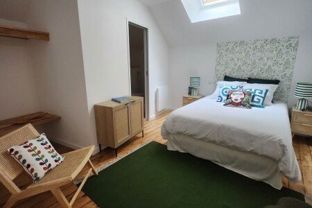 Bed and breakfast de charme, 1 chambre, avec salle de sport