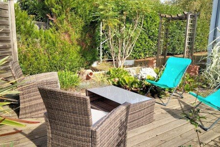 Gîte chic, 3 chambres, avec jardin