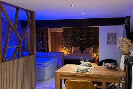 Appartement bien-être, 1 chambre, avec jacuzzi